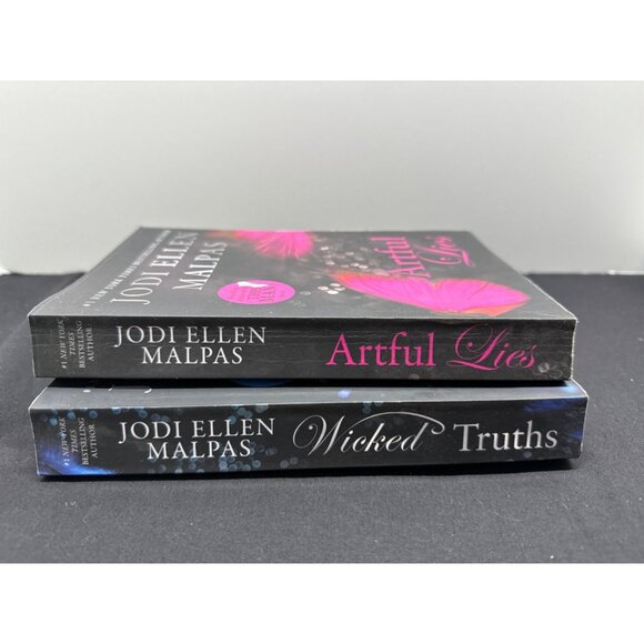 Jodi Ellen Malpas The Hunt Legacy Duology  "Artful Lies" & "Wicked Truths" Paper - Picture 1 of 6